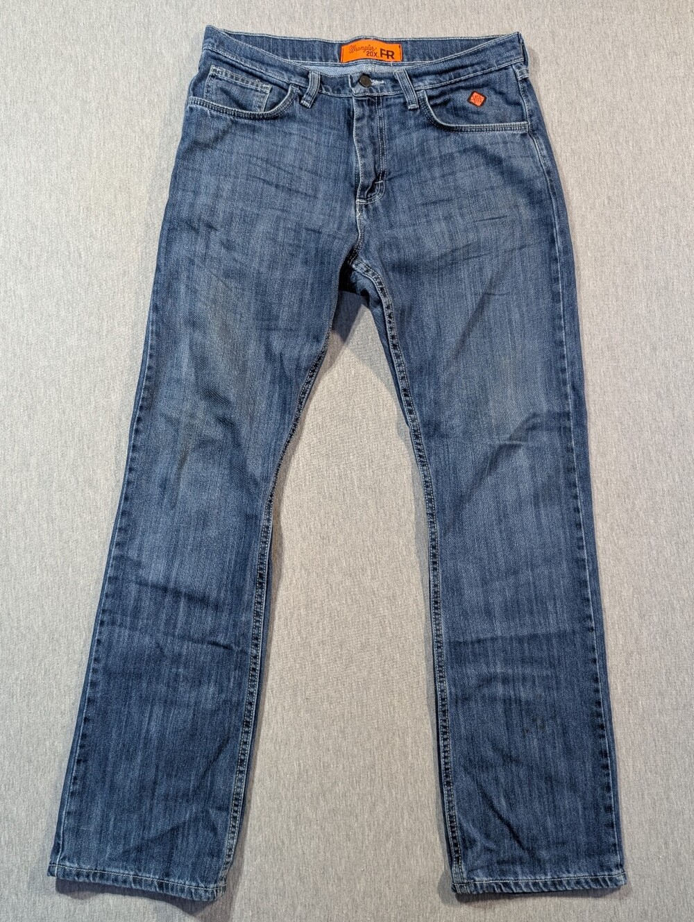 Wrangler 20X FR Jeans Men's 32 X 32 Blue Slim Fit Bootcut